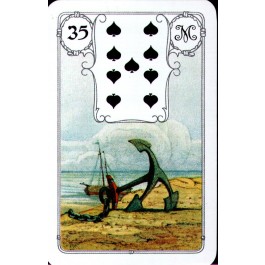 Blaue Eule Karten "Anker" No.35