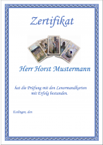 Lenormand Zertifikat