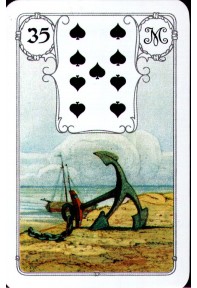 Blaue Eule Karten "Anker" No.35