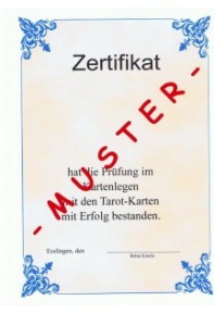 Tarot Ebook die Prüfungslektion /Prüfungsbuch zum Fernkurs Tarot